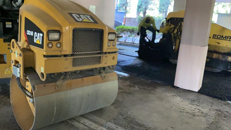Completed paving project in Contra Costa County, California. Professional asphalt and concrete work by We Love Paving serving Contra Costa County area.