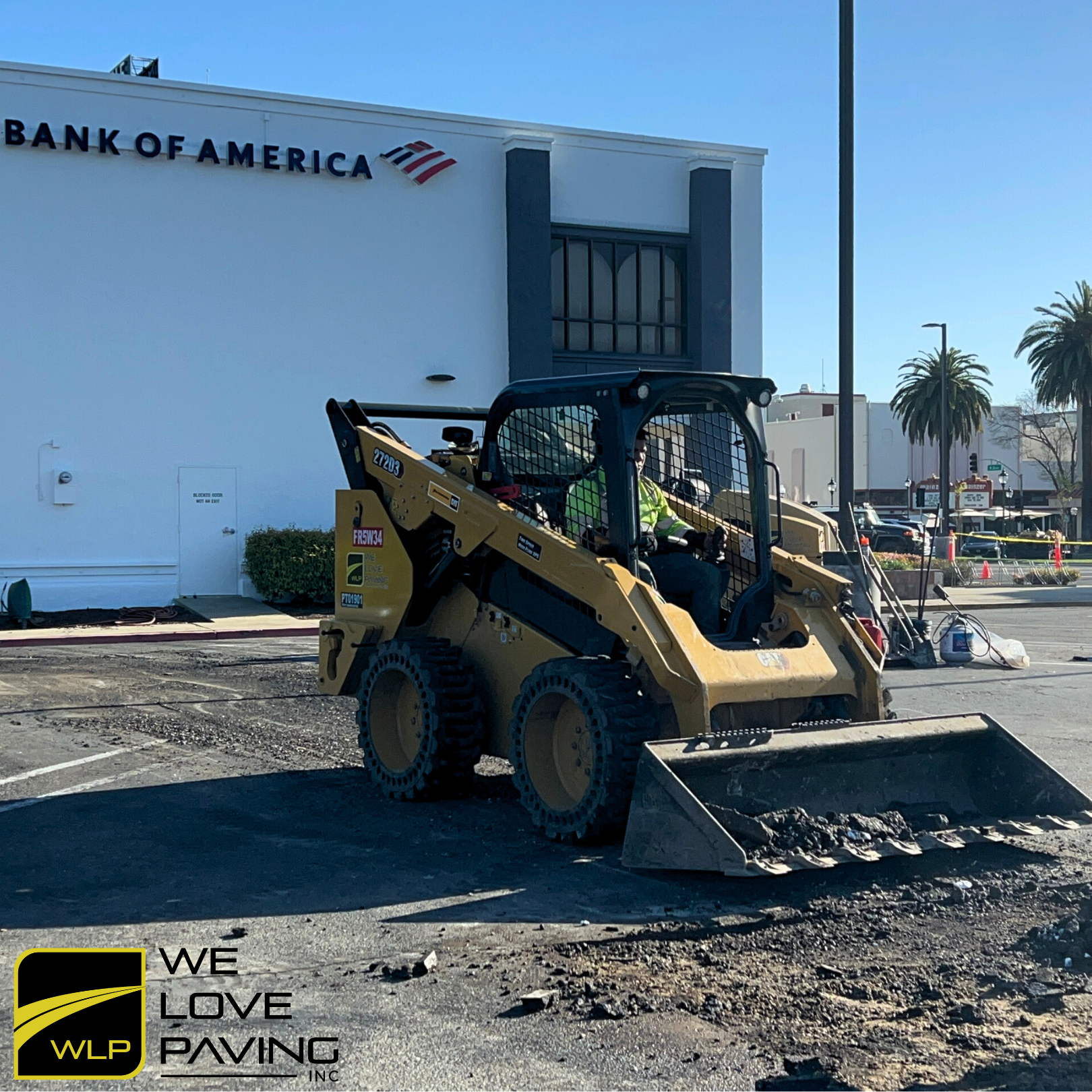 Altering Bank of America’s Parking Lot in Merced, CA
