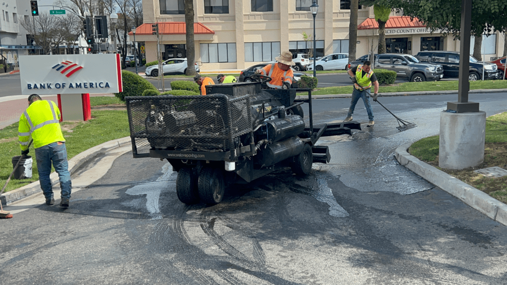 Sealcoating 4 We Love Paving services in Hayward. Professional paving contractor serving Hayward and Tech Corridor areas.