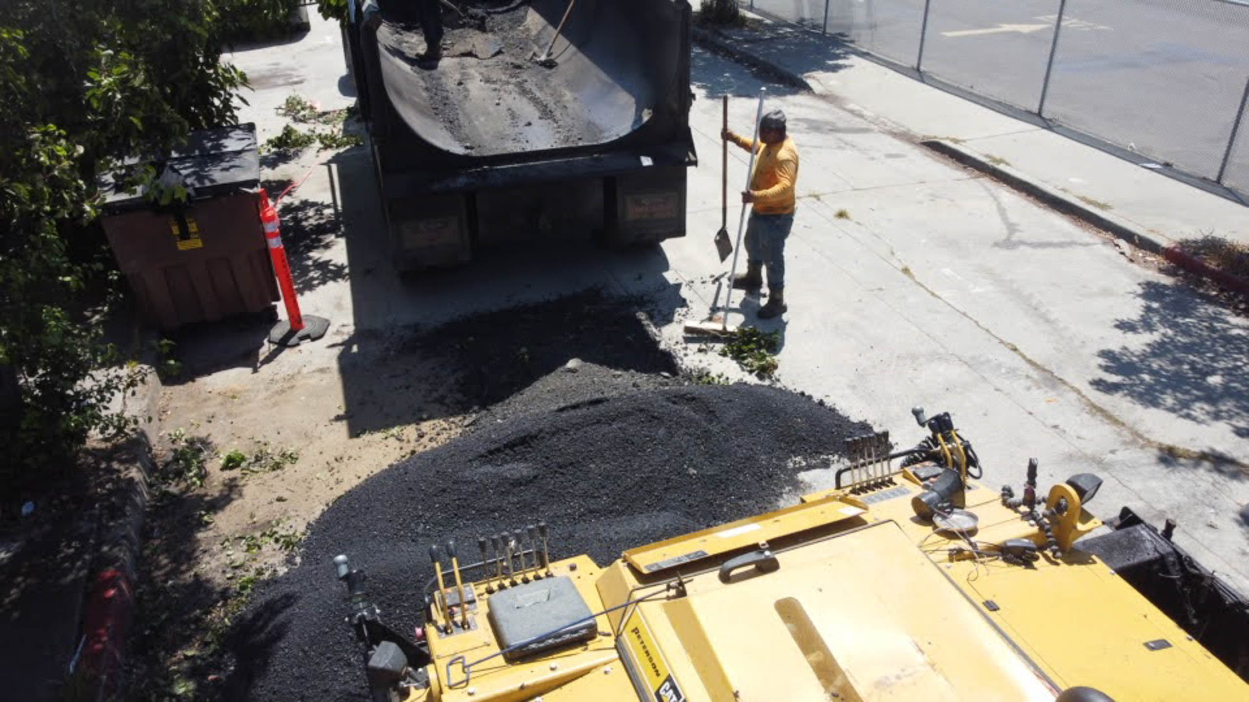 How Hot is Asphalt When Poured?