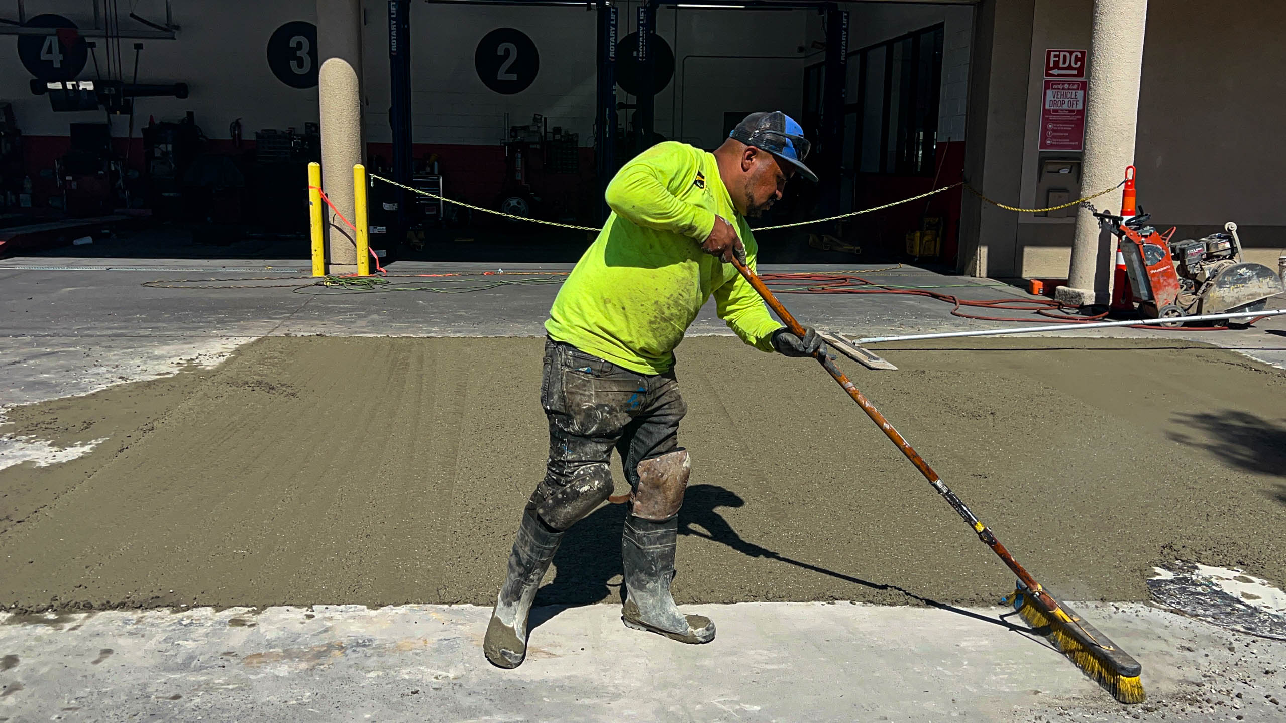 Concrete Parking Lot Merced Project 1 We Love Paving services in Oakland. Professional paving contractor serving Oakland and Stanford areas.