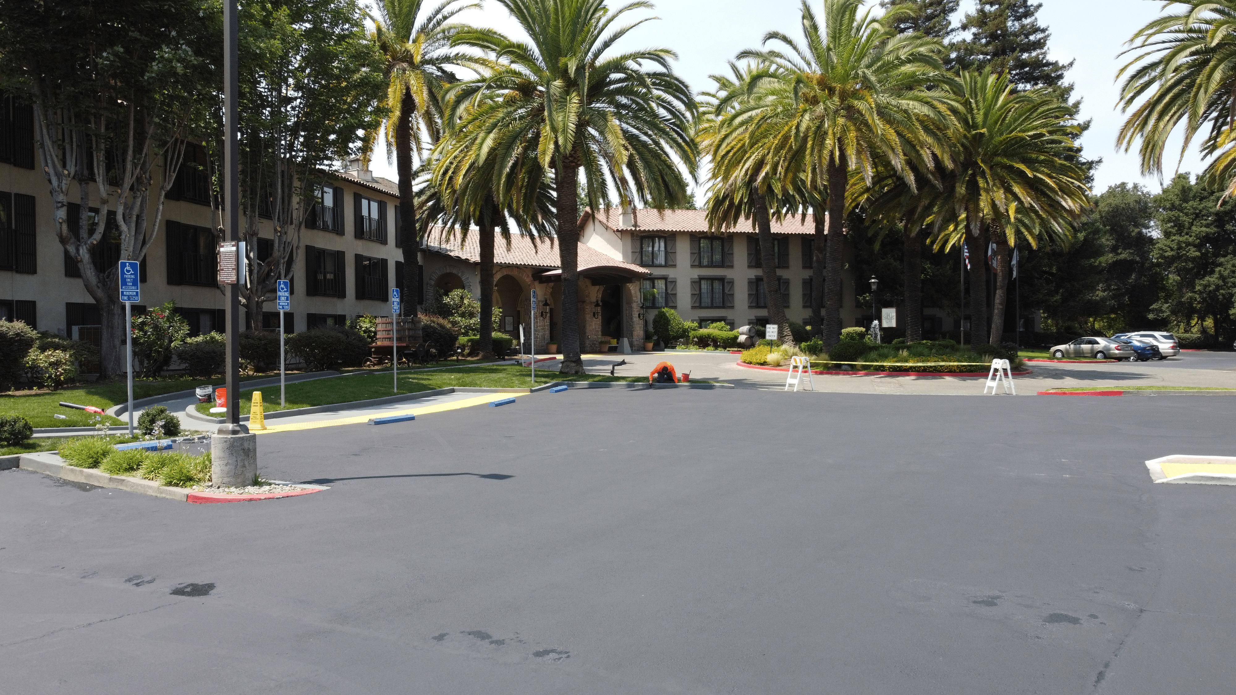 Napa Embassy Suites Sealcoating Project 1 sealcoating 6