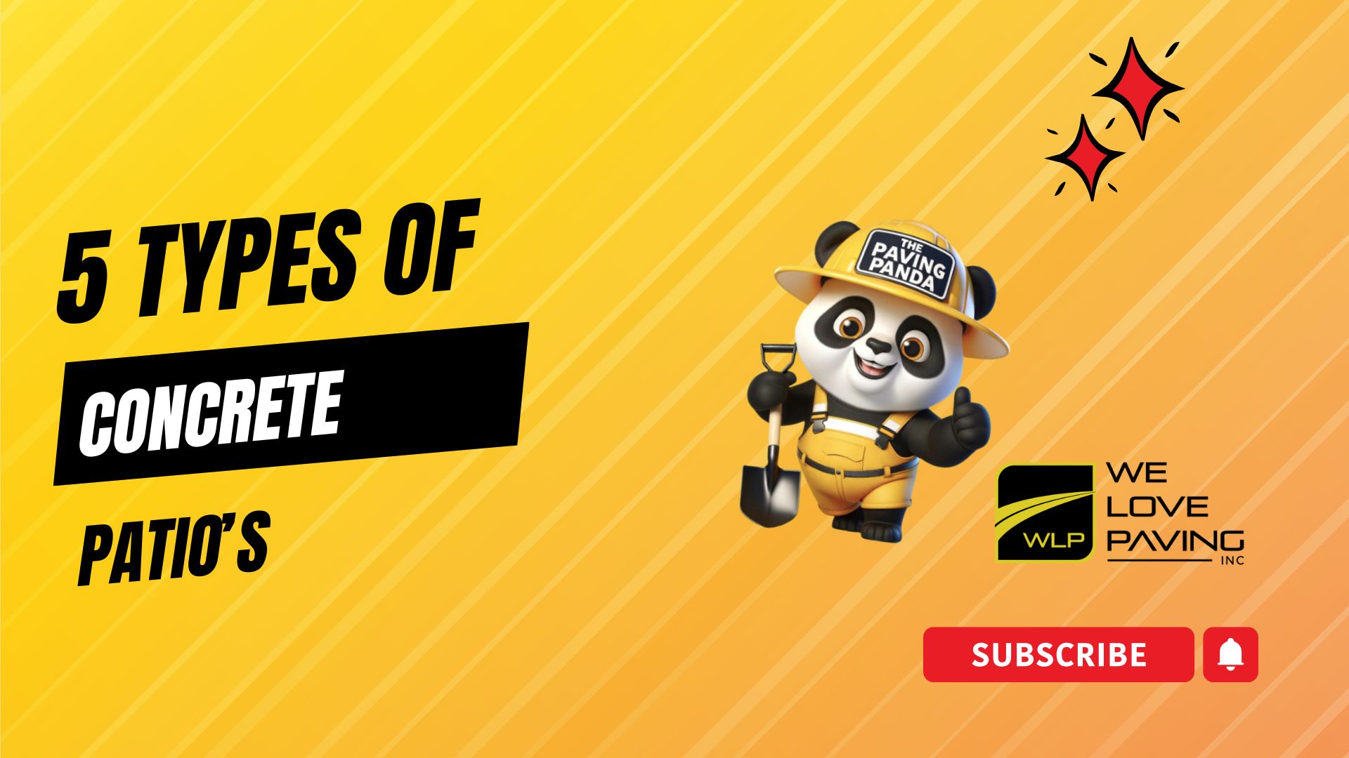 5 Types of concrete patio