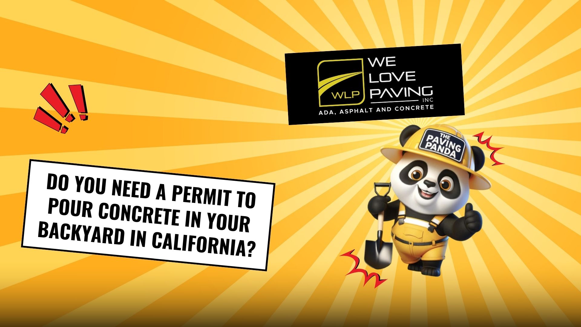 Do You Need a Permit to Pour Concrete in Your Backyard in California?