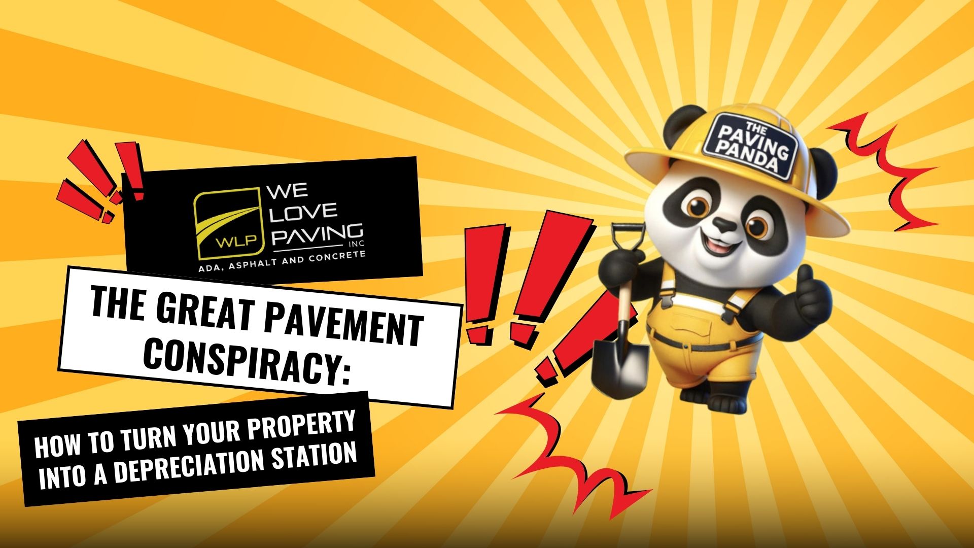 The Great Pavement Conspiracy: How to Turn Your Property into a Depreciation Station