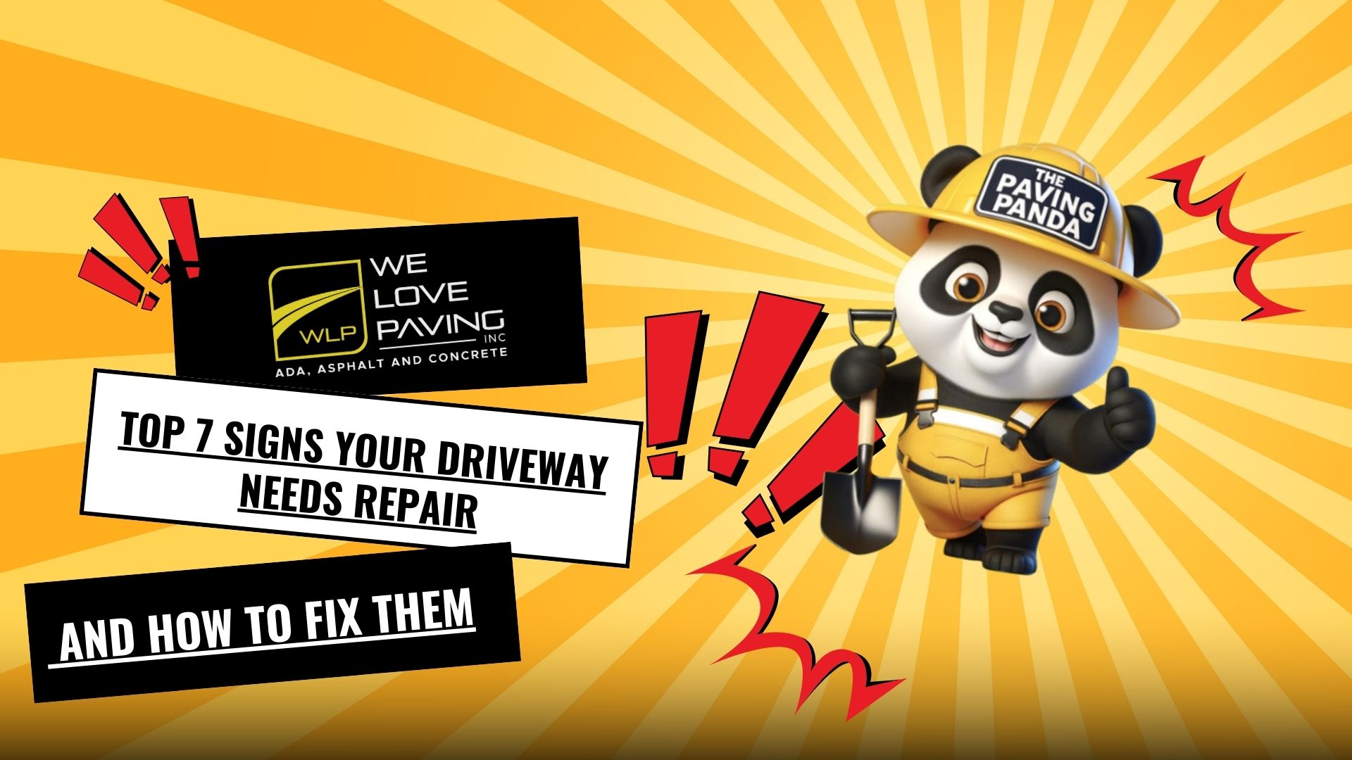 Top 7 Signs Your Driveway Needs Repair (And How to Fix Them)