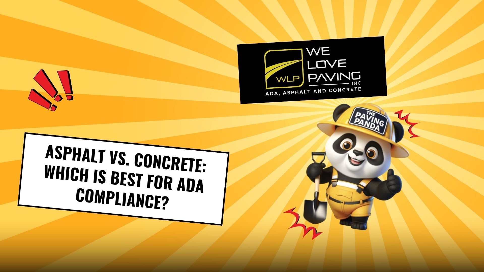 Asphalt vs. Concrete: Which Is Best for ADA Compliance?