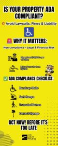Is Your Property ADA Compliant? Here’s Why It Should Be 1 Infografia Proyecto Logistica moderno naranja negro