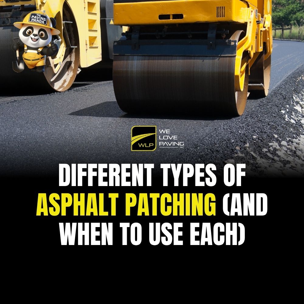 Different Types of Asphalt Patching (and When to Use Each)