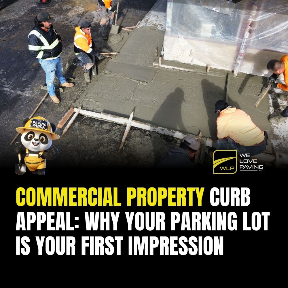 Commercial Property Curb Appeal: Why Your Parking Lot Is Your First Impression