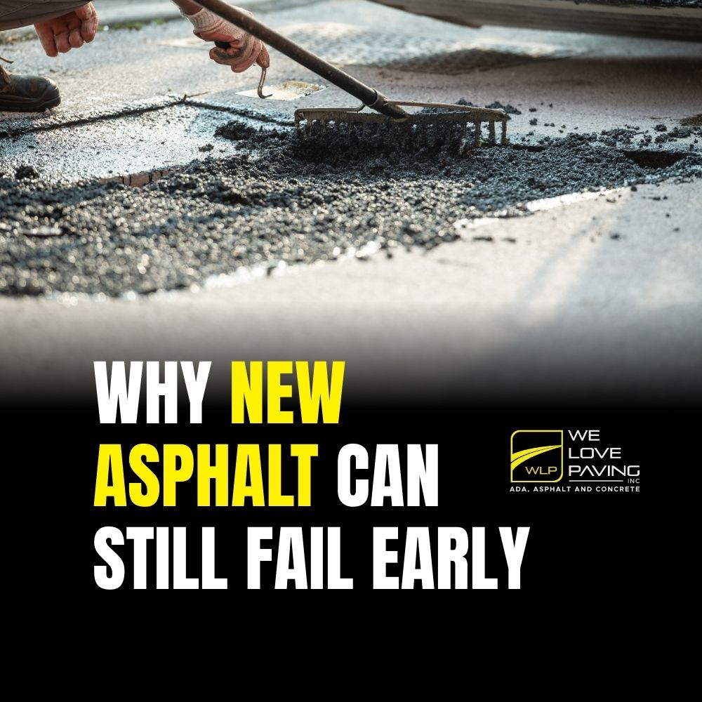 Why New Asphalt Can Still Fail Early