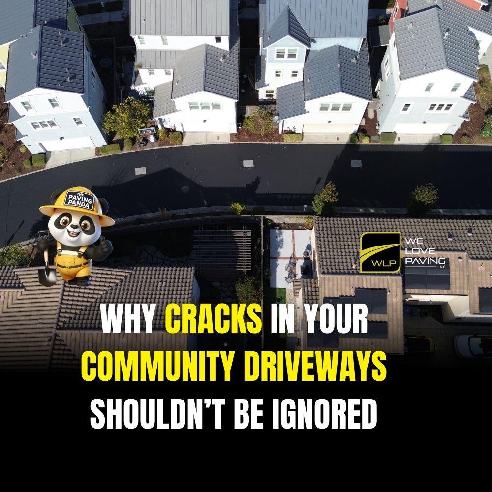 Why Cracks in Your Community Driveways Shouldn’t Be Ignored