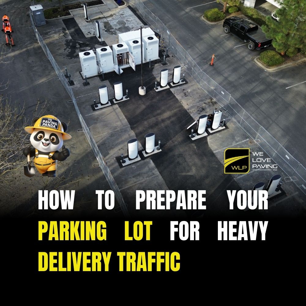 How to Prepare Your Parking Lot for Heavy Delivery Traffic