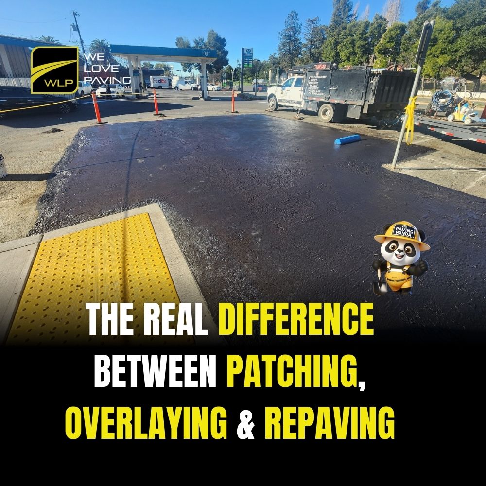 The Real Difference Between Patching, Overlaying & Repaving