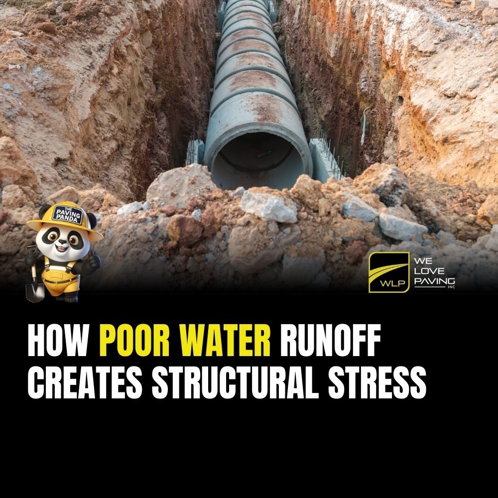 how Poor Water Runoff Creates Structural Stress