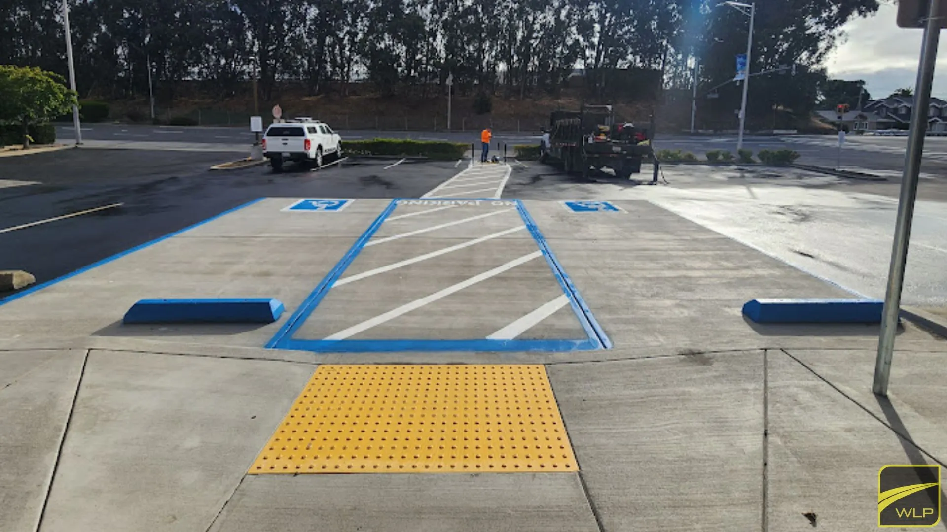 ADA-Upgrade-3 Accessible parking area with markings