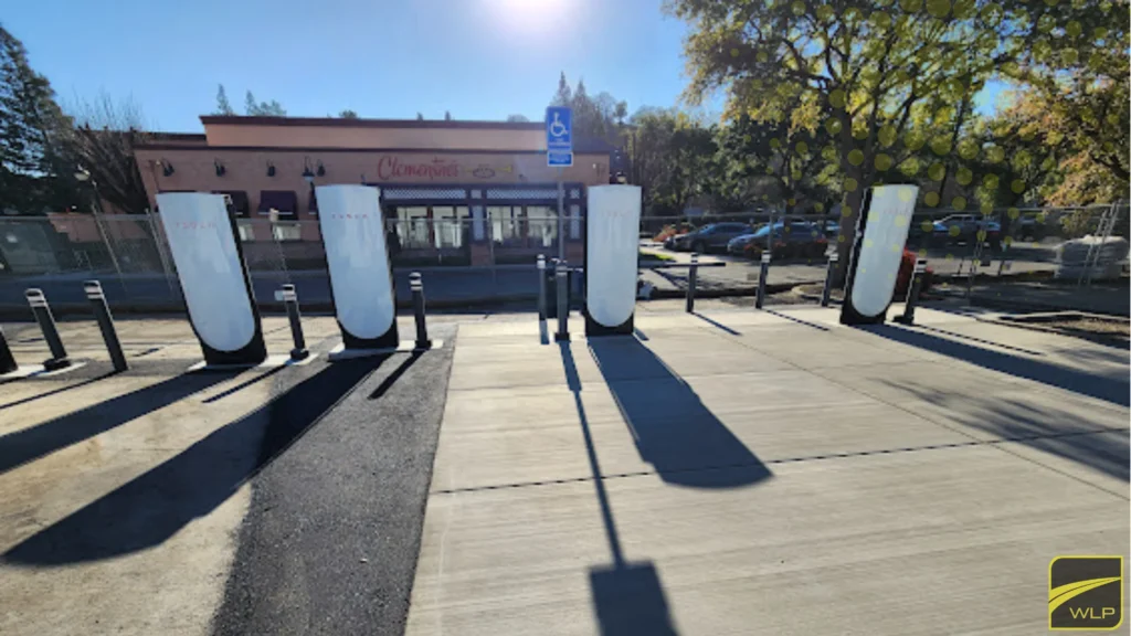 Industrial Paving 1 completed-tesla-chargers-clementines-sr