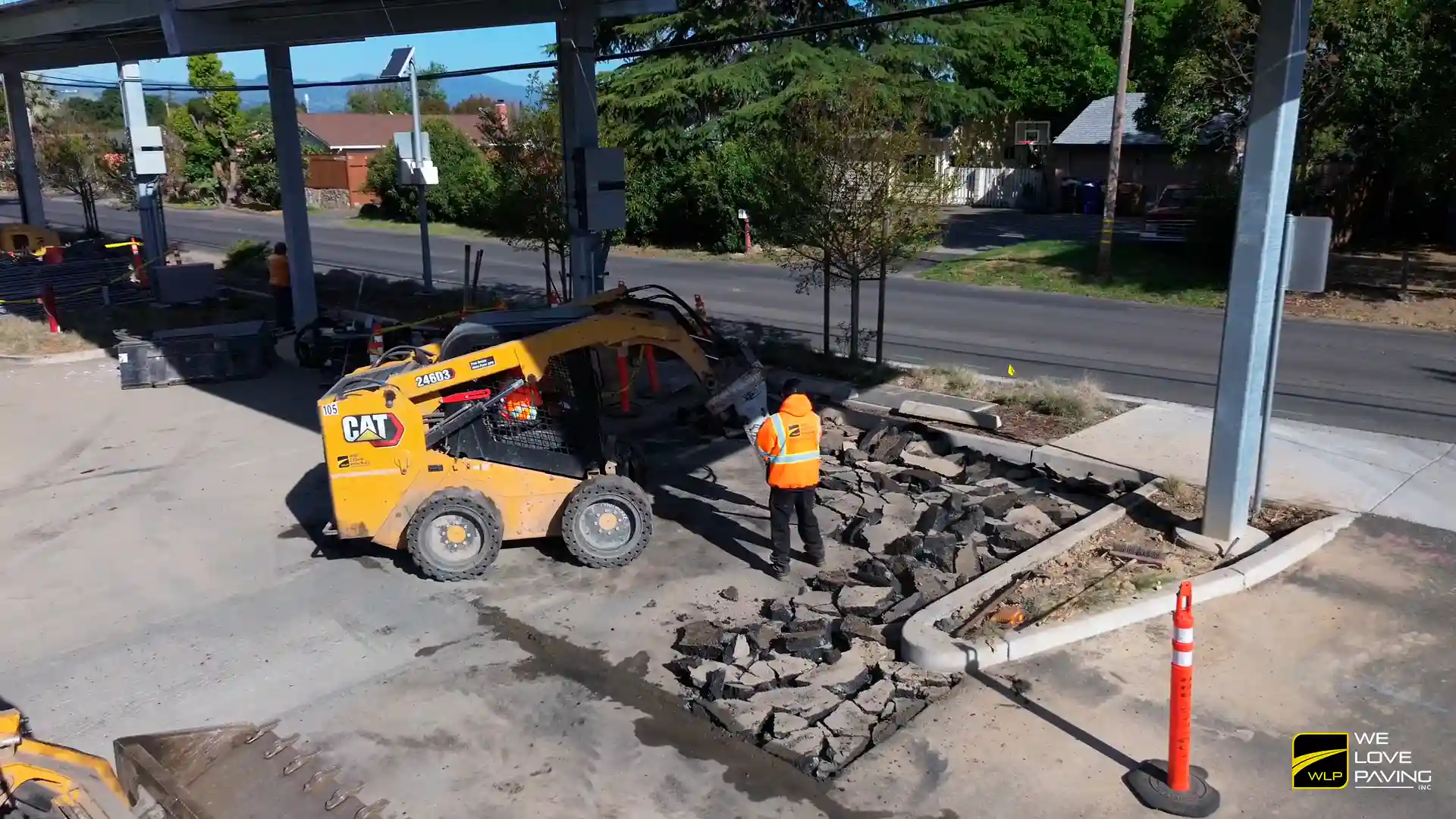 Parking Lot Repair in California Video