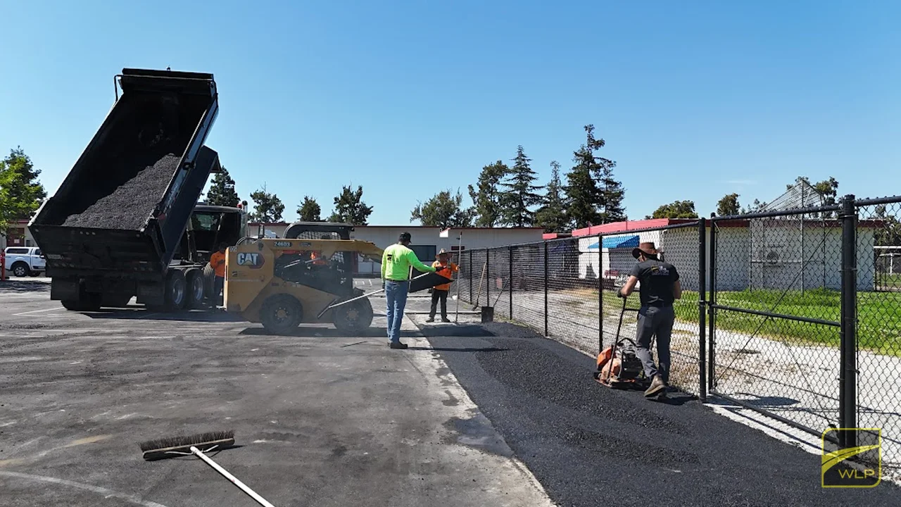 San Jose School Paving 1 asphalt-patching-work-in-progress