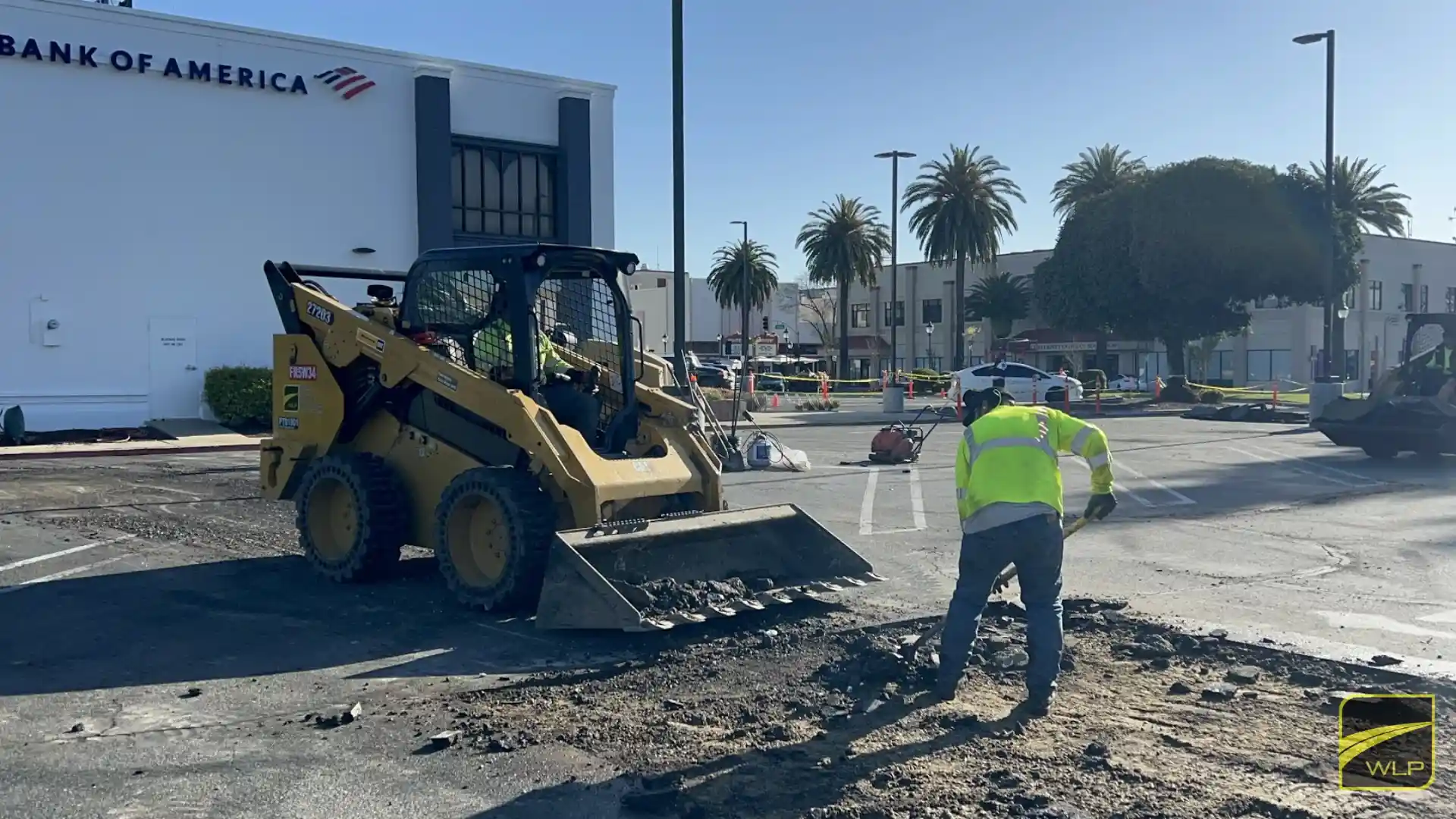 Parking Lot Merced Projects 1 Bank Of America-San Pablo