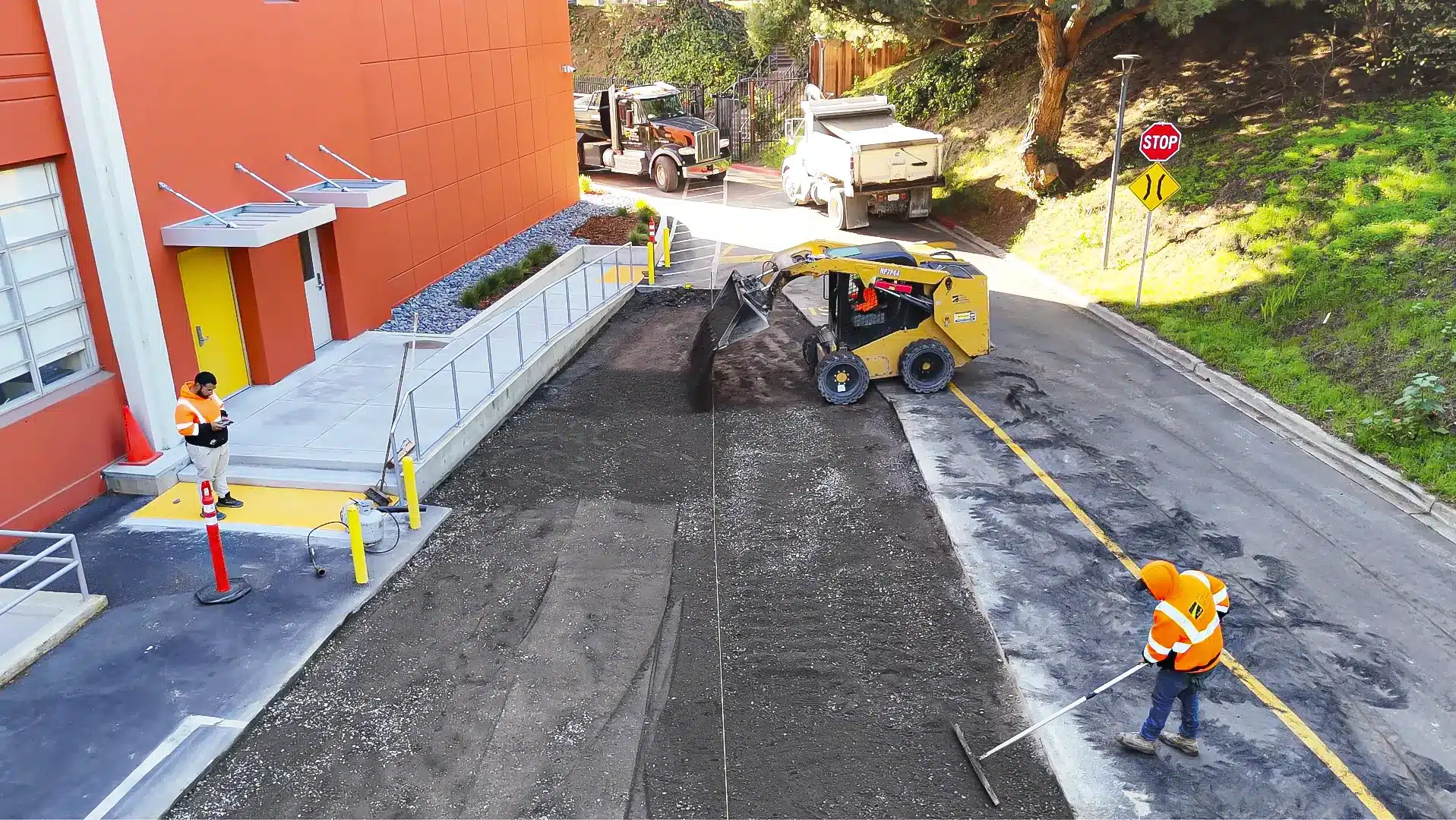 Asphalt Testing Site 1 San Francisco University