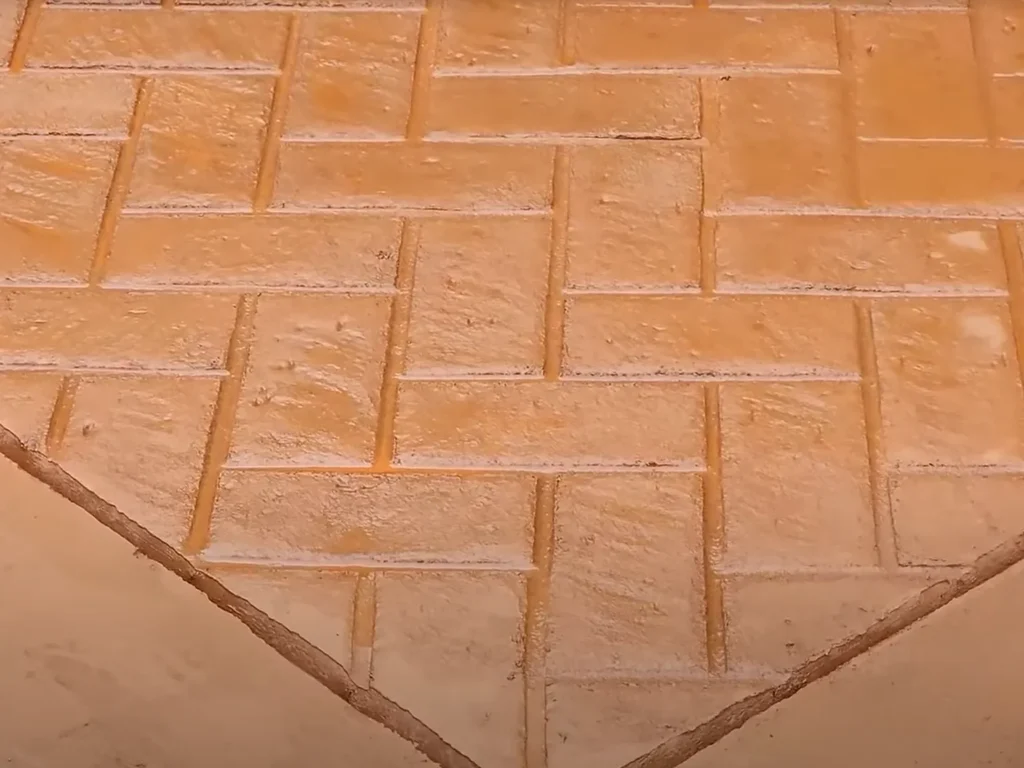 Stamped concrete